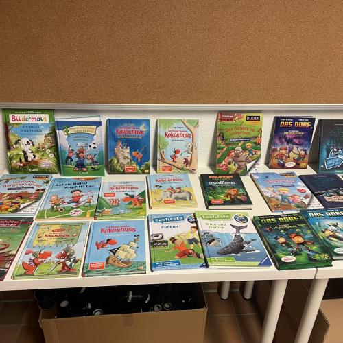 Bücherausstellung Karin