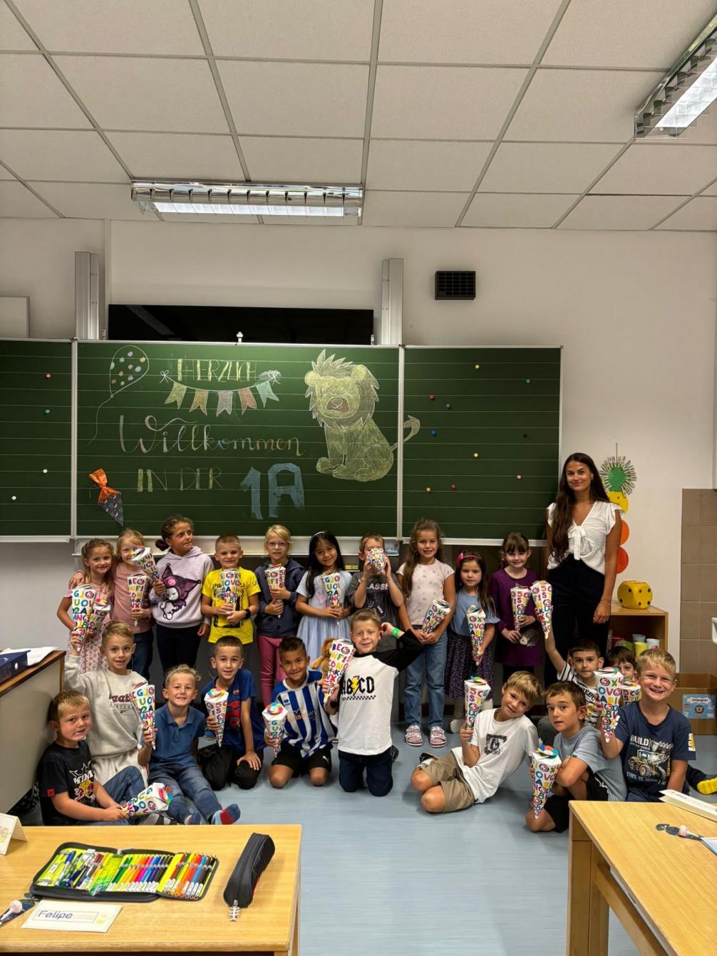 21 Kinder in der 1a