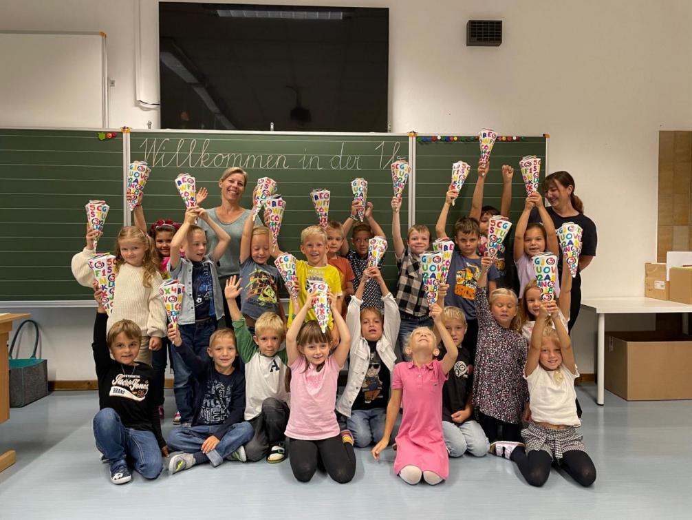 21 Kinder in der 1b