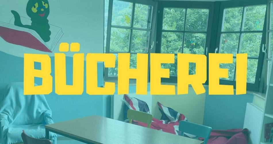 Bücherei Plakat Öffnungszeiten