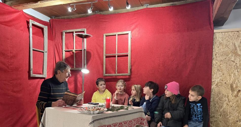 Besuch und Lesung im Heimatmuseum